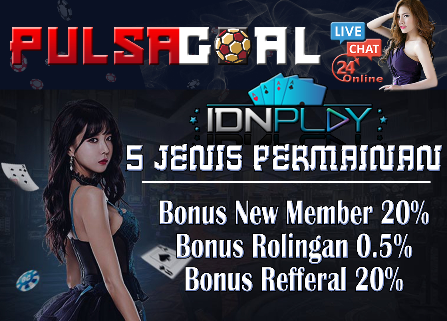 deposit pulsa daftar situs judi slot online terpercaya